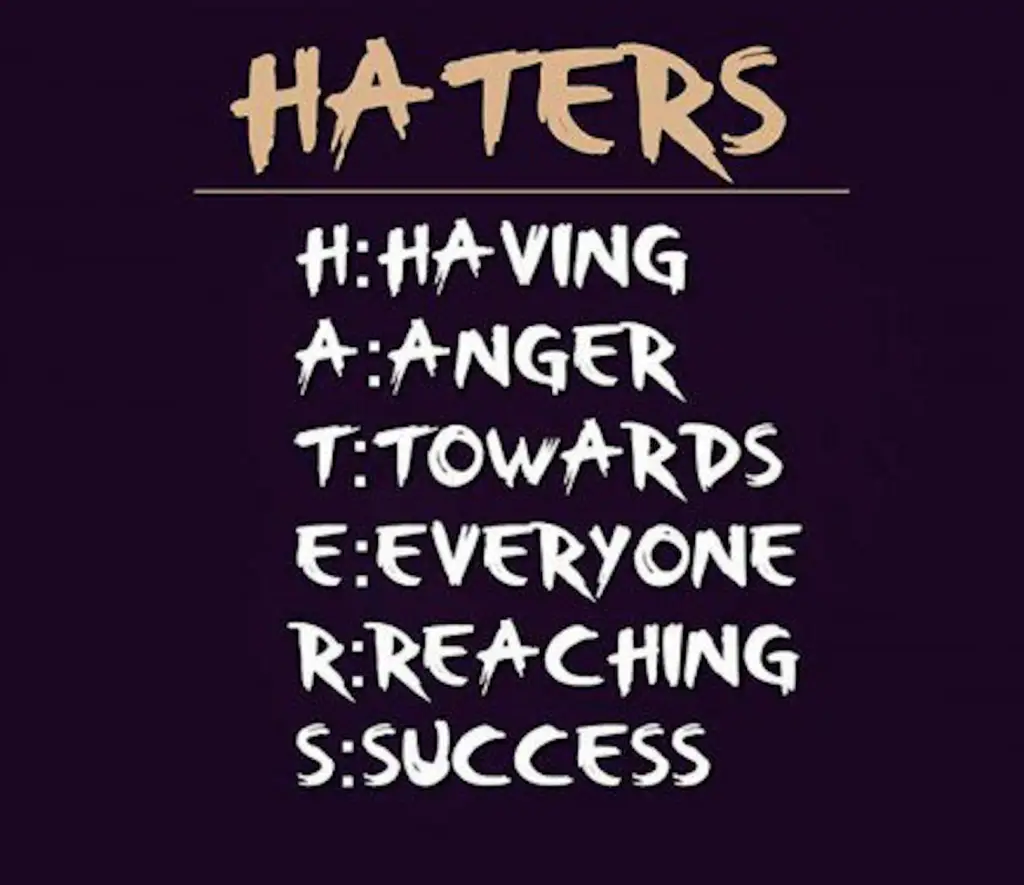 Motivational Quotes About Haters