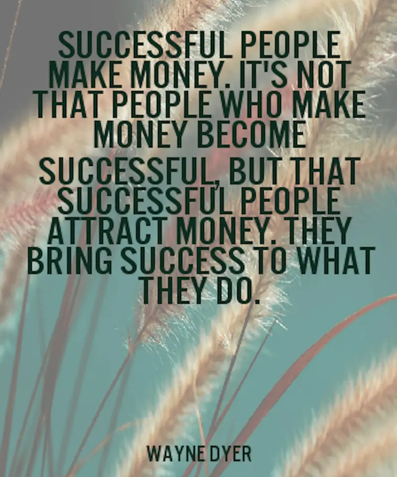 Inspirational Quotes About Money And Success