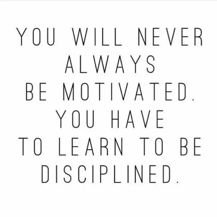 self discipline affirmations quotes