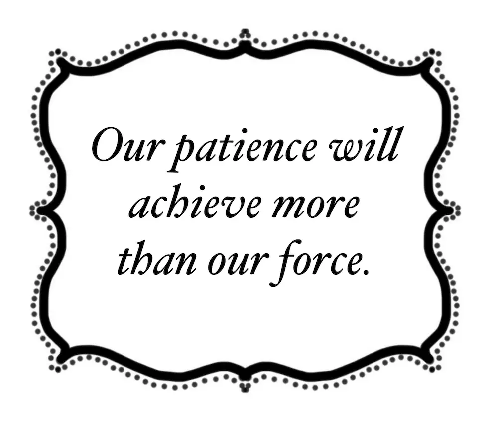 patience affirmations