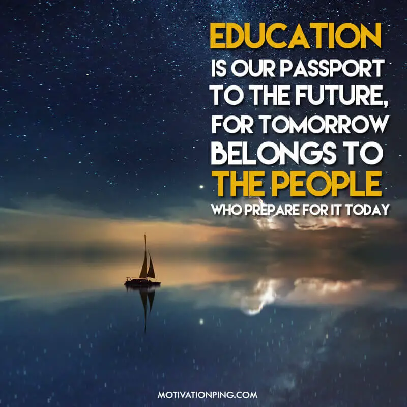 √ Education Encouragement Motivational Quotes